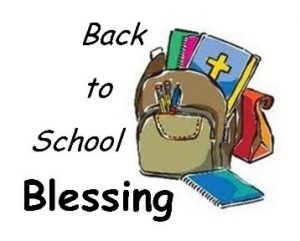 Blessing of Schoolbags and Backpacks - Kandle