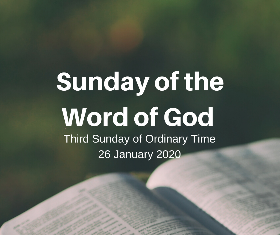 Janury 26 - Sunday of the Word of God - Kandle