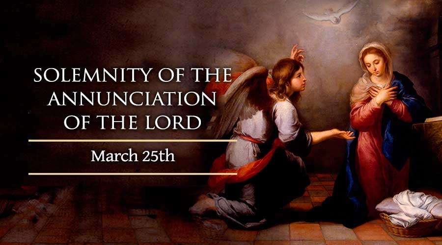 The Feast Of The Annunciation Invitation To Pray Kandle 
