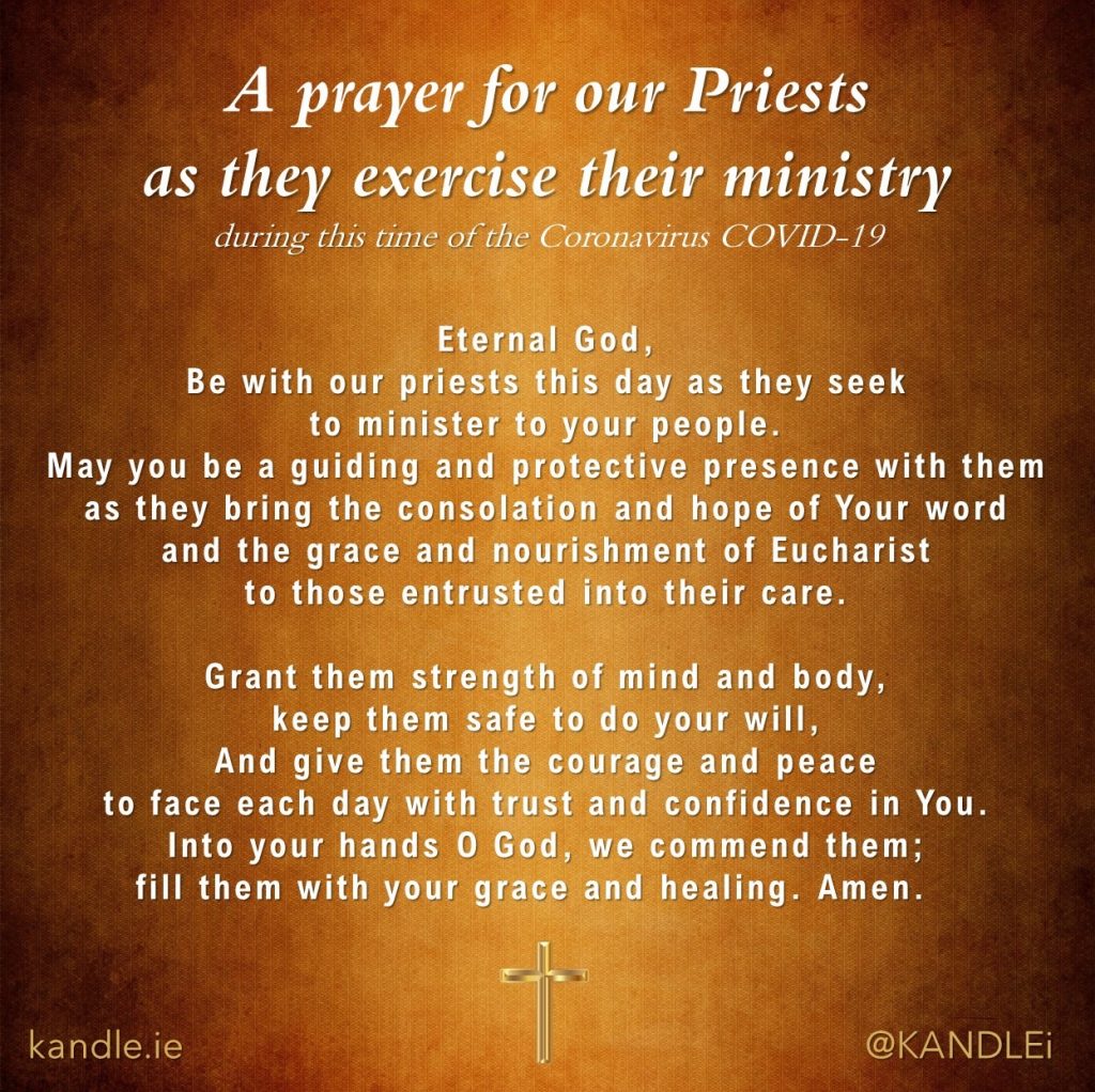 Prayers for use during this time Coronavirus COVID19 Kandle