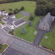 Aerial View of St Mary's Church Broadford