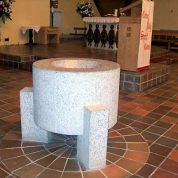 St Anne's Church Ardclough - Baptismal Font